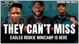 Who STANDS OUT? Eagles Rookie Minicamp Kicks Off | Chalk It Up Sports
