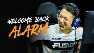 Welcome Back Alarm to Philadelphia Fusion