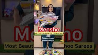 Meesho Jimmy Choo Sarees Haul   Meesho Saree Haul  Meesho Haul #meeshohaul #meeshosareehaul