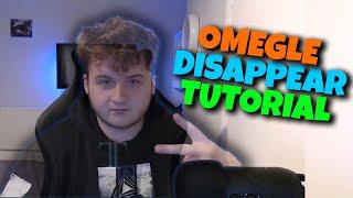 Disappear / Invisible Omegle Tutorial | How to Disappear Prank 2023 