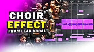 Turn Lead Vocal into Choir Effect 