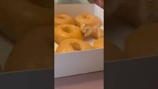 Krispy Kreme doughnut  크리스피크림 도넛 먹방 with 우유