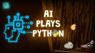 I Taught AI how to PLAY a python game!