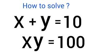 Germany | Can you solve this ? | A Nice Math Olympiad Algebra Problem (x,y)=?