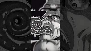 Man's Tongue Turns Into A Spiral #anime #shorts #uzumaki