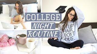 College night routine | Study With Jess