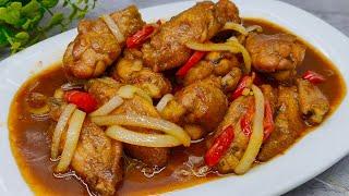 RESEP AYAM KECAP SAT SET RASANYA ENAK BGT !!