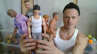 My Favorite Ken Boy Action Dolls Collection Show & Tell Max Steel Buff Fashionistas OOAK G.I. Joe