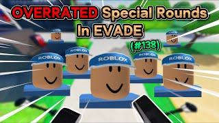 The OVERRATED Special Rounds - ROBLOX Evade Gameplay (#138)