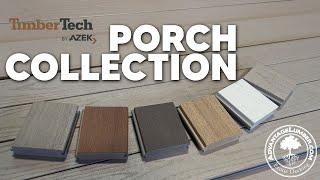 Color Comparison of TimberTech Porch Collection by AZEK