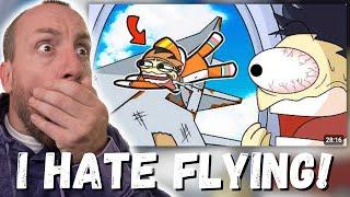 I HATE FLYING!!! SocksStudios worst plane stories (REACTION!!!)