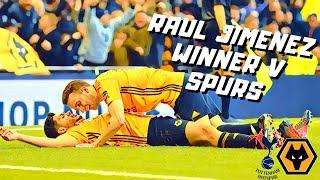 Raúl's  WINNER v Spurs for Wolves