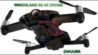 #Wingsland S6 4K Drone #Flight Test