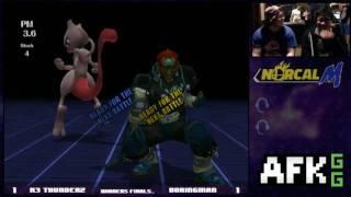 AFK1 - Winners Finals - R3 | ThundeRzReiGN (Ganondorf) vs Vote4 | Boringman (Mewtwo)