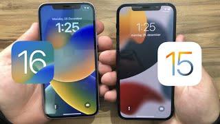 iOS 15 vs iOS 16 on iPhone 12 (late 2022)