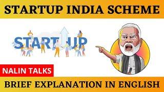 Startup India Scheme | Explanation in English | Nalin talks