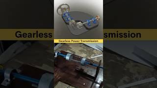 How Gearless Power Transmission Works!? #cad #mechanism #3ddesign