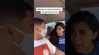 Mixing up words PRANK ON GF! #shorts