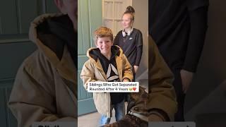 Two Siblings Reunited After Being Separated For 4 Years ️
