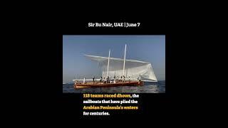 Teams compete in Dubai dhow race meant to preserve ancient Gulf heritage