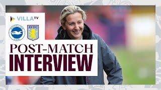 "I'm delighted for the girls" | Carla Ward reflects on win against Brighton