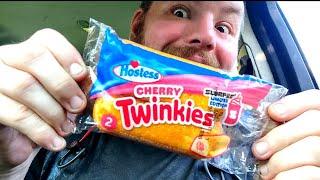 Brandon's Sampler Platter: Hostess Cherry Twinkies (Slurpee Limited Edition Flavor)