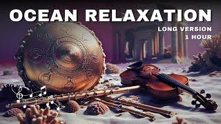 Calm Handpan Music for Stress Relief | Ocean Relaxation