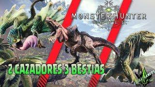 TRIPLE CAZA - MONSTER HUNTER WORLD