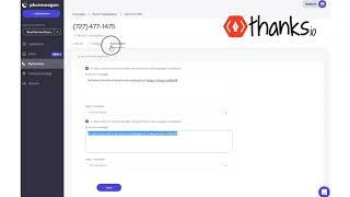 PhoneWagon / Thanks.io Call Tracking Demo