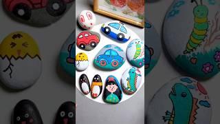 How To Easy Art  Stone Idea || How To Simple Rock Painting||  #viral #viralshort #amazing #craft