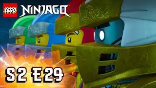 LEGO Ninjago Verbotenes Spinjitzu | S2 E29 | Die Schutz-Höhle