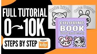 Full Amazon KDP for Beginners Tutorial 2024 (Step by Step)