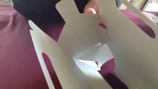 How to fold a party box