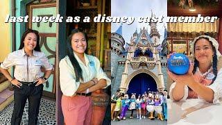 last week as a disney cast member @ magic kingdom || disney vlogs 2024