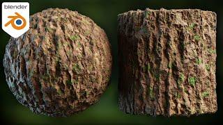 Procedural Tree Bark (Blender Tutorial)