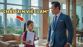 Cô Bé 6 Tuổi Mang Lý Lịch Xin Việc Khiến Cả Tập Đoàn Phải Dừng Lại – Và Cái Kết Xúc Động
