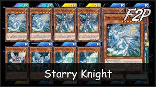 STARRY KNIGHT - F2P/P2W Deck Analysis & Testing [Yu-Gi-Oh! Duel Links]