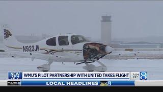 WMU'S pilot partnership with United takes flight