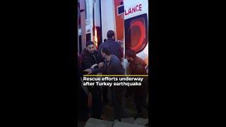 Rescue work underway after deadly earthquake rocks Turkey, Syria | AJ #shorts