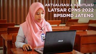 REPORT OF ACTUALIZATION AND HABITUATION OF LATSAR CPNS 2022 Central Java Elementary School Teachers