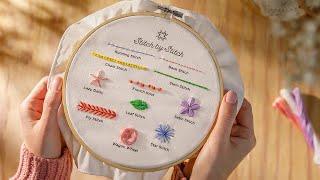 Embroidery 101:  Hand Embroidery Basics for Beginners