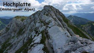 Hochplatte (2082m, Ammergauer Alpen) - Bayern, Deutschland