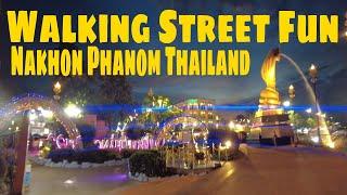 Thai Night Market in Nakhon Phanom on Friday also know as Nakhon Phanom Walking Street