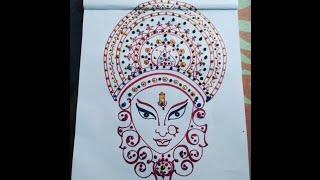 Navaraatri Special drawing #shorts #MaaDurgablessings