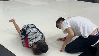 NoGi BJJ "DUSHUDO 5" 1/2 Ф Kids 3, белые пояса, до 30 кг. Абубакр Давлатов (К) vs Герман Харинский.