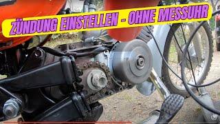 Billigste Simson - Zündung einstellen - ohne Messuhr?! Geht das?