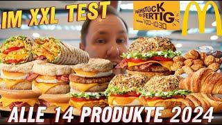 McDonald's: Frühstücks-Vielfalt 2024 (alle 14 Produkte) im XXL Test