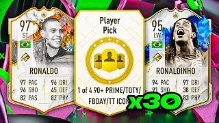 30x 90+ ICON PLAYER PICKS!  FIFA 23 Ultimate Team