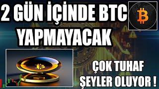 BİTCOİN BİZİMLE DALGA GEÇİYOR !! SON TEYİTLER 2 GÜN İÇİNDE GELECEK ALTCOİN SEPETİM BTC ALTIN BİST100