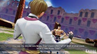 King and Joe Higashi ROAST Each Other | King of Fighters XV #KoFXV